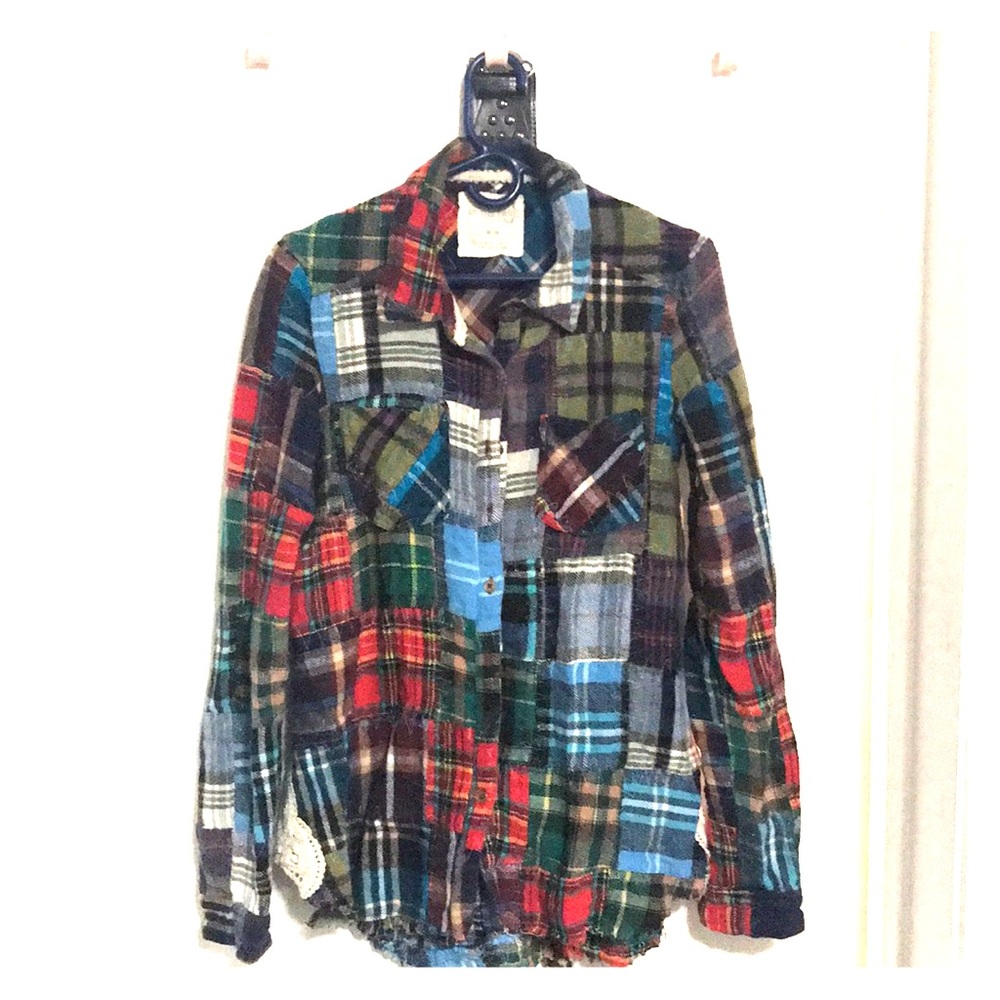 Free People lost in plaid